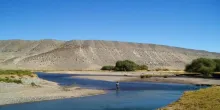 User submitted picture: A lonely flyfisher in the...